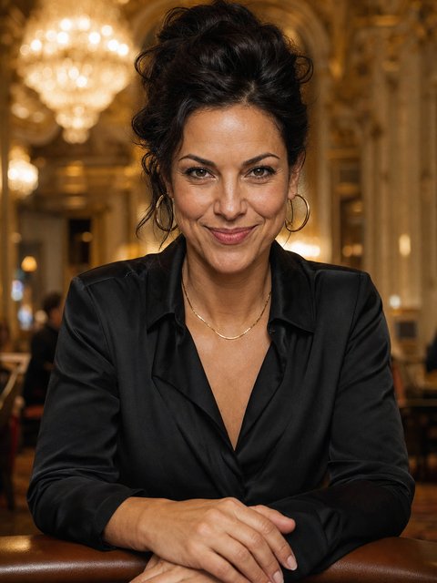 Mirela, Friseurmeisterin aus Wien (mit AI erstelltes Bild)