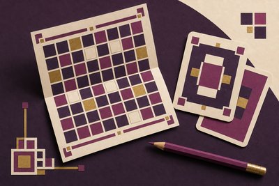 Illustration: eine Strategietabelle neben Spielkarten